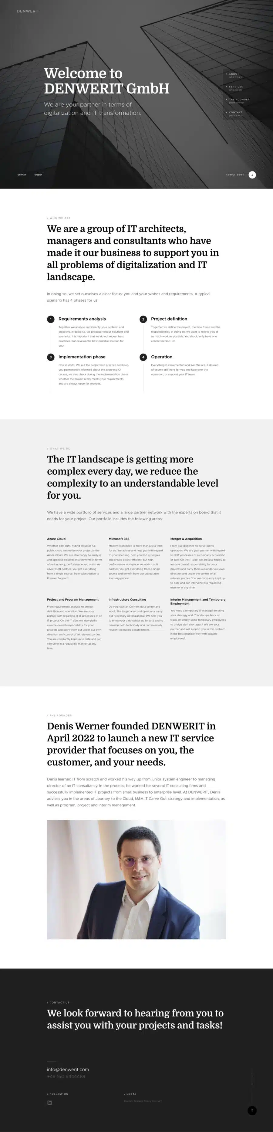 Webdesign München Consulting