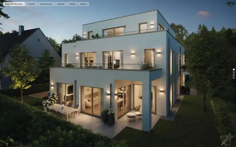 Webdesign München für Immobilienwebsite