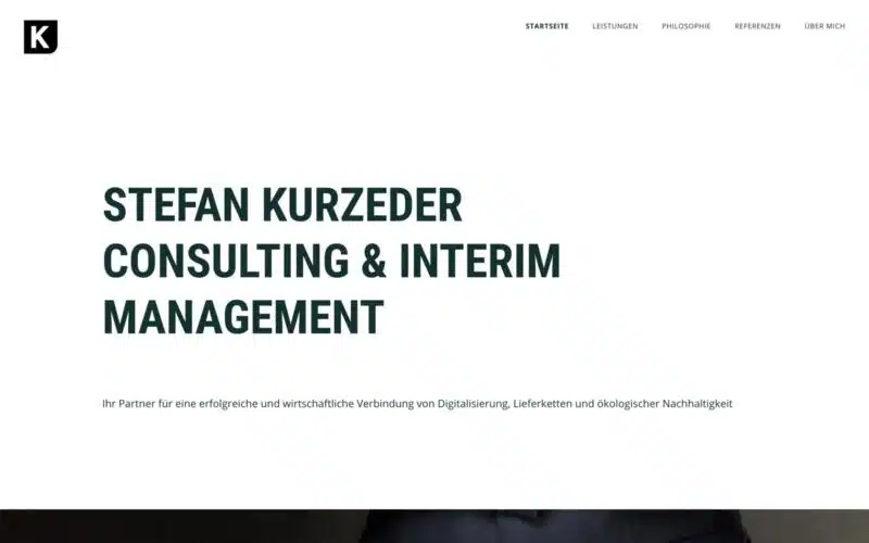 Webdesign München Interim Management