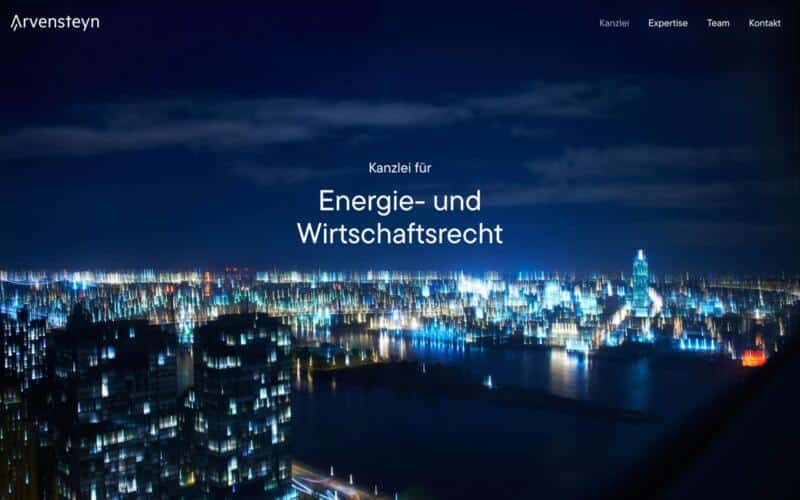 Webdesign München für Anwaltskanzlei