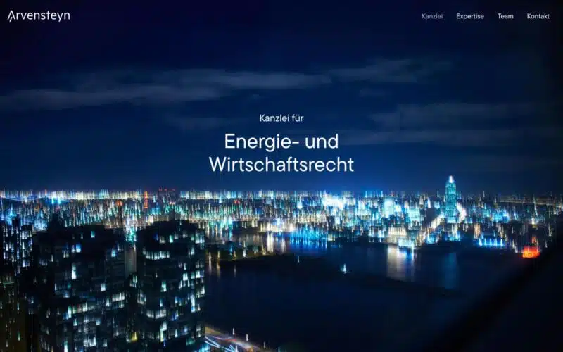 Webdesign München für Anwaltskanzlei