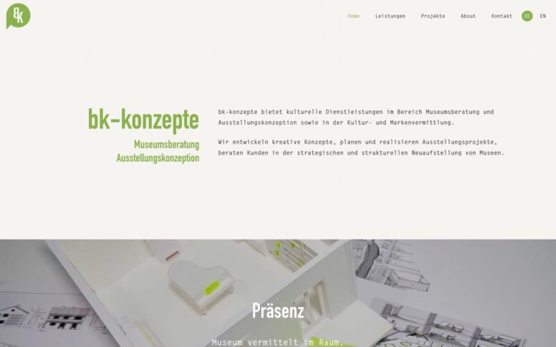 Webdesign München für Museumsberatung
