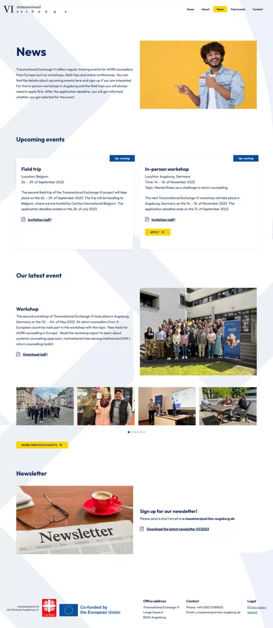 Webdesign München für Organisation NGO