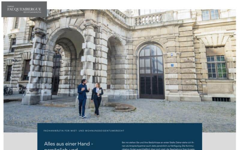 Webdesign München Rechtsanwältin