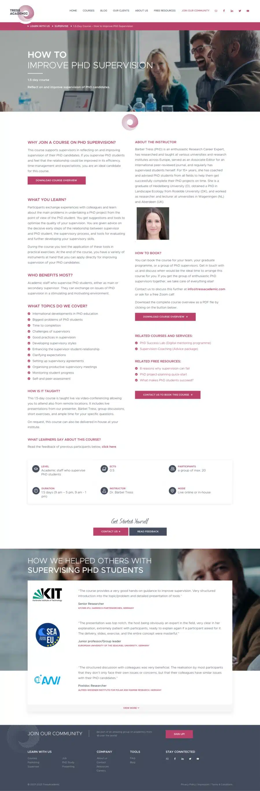 Webdesign München Universität